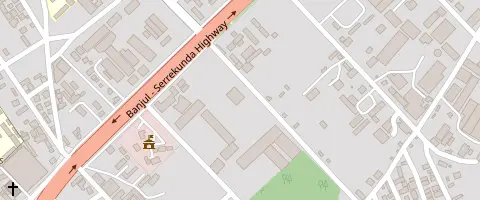 Map: Kairaba Slice, Kairaba Avenue, Kanifing. Opens Google Maps.